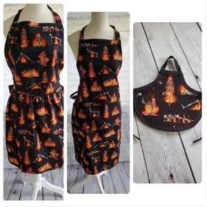 3 Hot Yoga Rock N Roll Skeleton Aprons. Feminine, Unisex, And Dishsoap